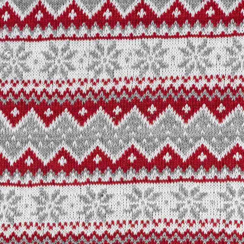 Knitted Polyester Christmas Fabric By The Yard-Longancraft