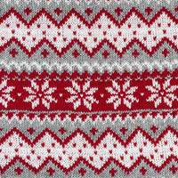 Knitted Polyester Christmas Fabric By The Yard-Longancraft