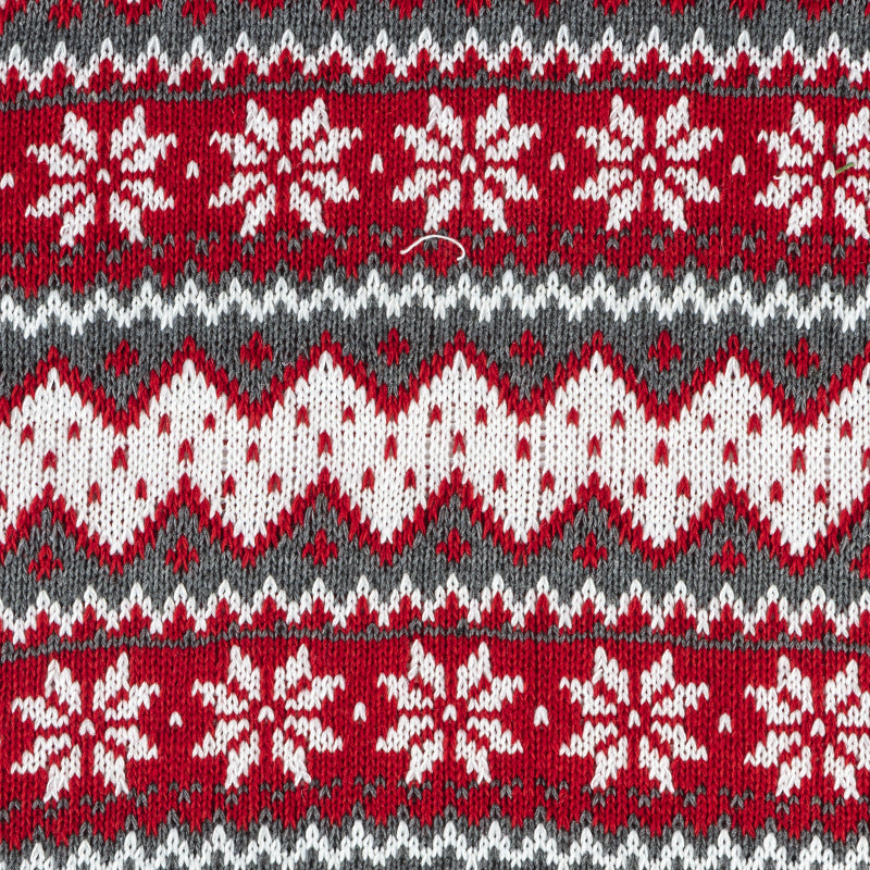 Knitted Polyester Christmas Fabric By The Yard-Longancraft