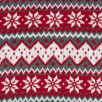 Knitted Polyester Christmas Fabric By The Yard-Longancraft