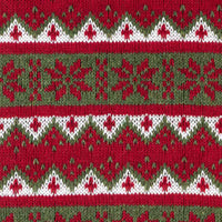 Knitted Polyester Christmas Fabric By The Yard-Longancraft