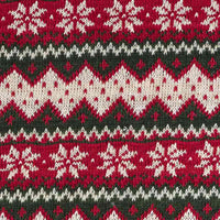 Knitted Polyester Christmas Fabric By The Yard-Longancraft