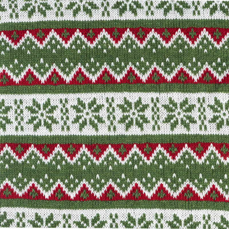 Knitted Polyester Christmas Fabric By The Yard-Longancraft