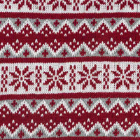 Knitted Polyester Christmas Fabric By The Yard-Longancraft