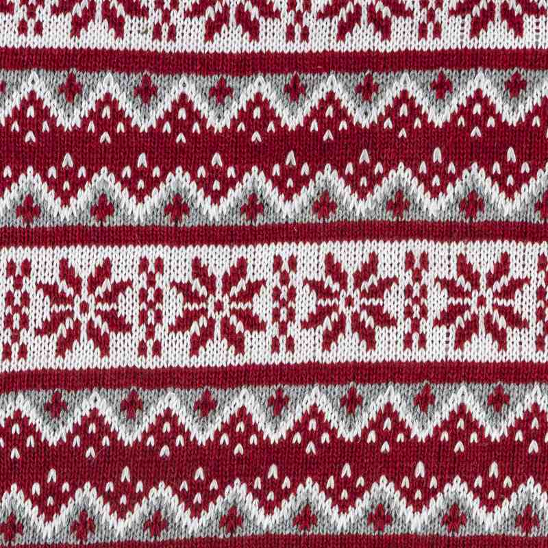 Knitted Polyester Christmas Fabric By The Yard-Longancraft