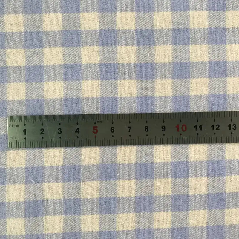 Colorful Plaid Cotton Flannel Fabric By The Yard | Fall 100%Cotton Flannelette Material | Coat Shirt Sewing Upholstery Flannel Cloth