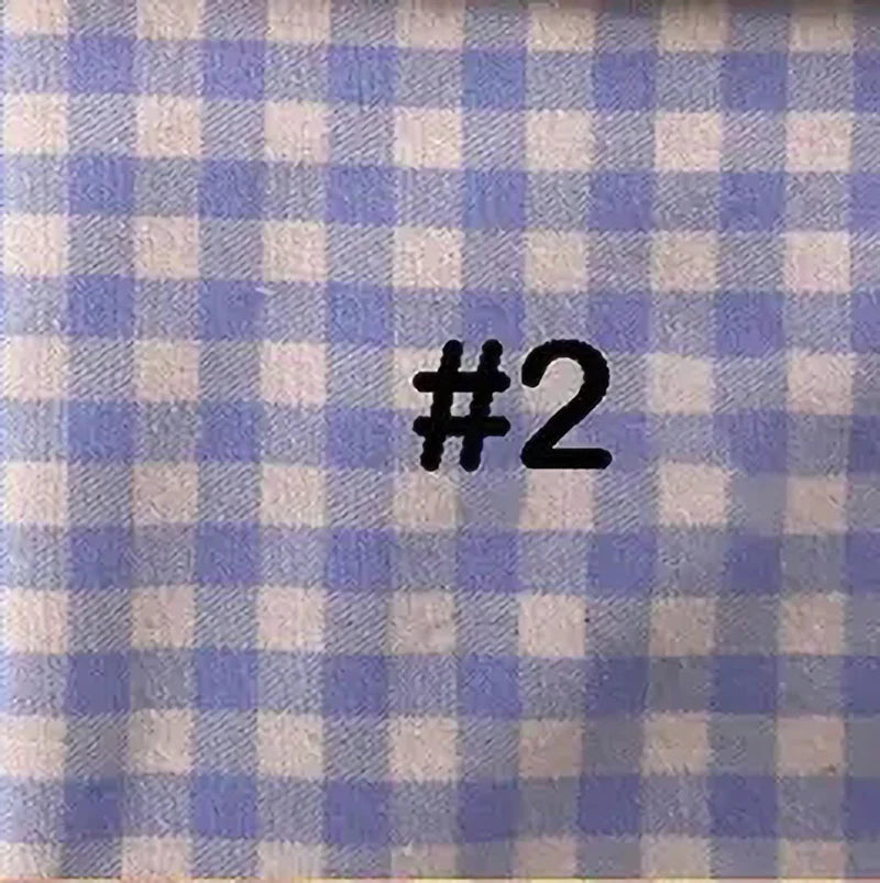 Colorful Plaid Cotton Flannel Fabric By The Yard | Fall 100%Cotton Flannelette Material | Coat Shirt Sewing Upholstery Flannel Cloth