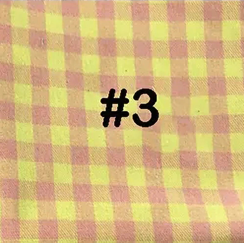 Colorful Plaid Cotton Flannel Fabric By The Yard | Fall 100%Cotton Flannelette Material | Coat Shirt Sewing Upholstery Flannel Cloth