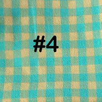 Colorful Plaid Cotton Flannel Fabric By The Yard | Fall 100%Cotton Flannelette Material | Coat Shirt Sewing Upholstery Flannel Cloth