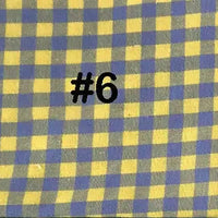 Colorful Plaid Cotton Flannel Fabric By The Yard | Fall 100%Cotton Flannelette Material | Coat Shirt Sewing Upholstery Flannel Cloth