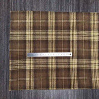 Colorful Plaid Flannel Fabric By The Yard | Polyester Cotton Comfy Flannelette Textile Cloth | Super Snuggle Fall Flannel Material