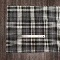 Colorful Plaid Flannel Fabric By The Yard | Polyester Cotton Comfy Flannelette Textile Cloth | Super Snuggle Fall Flannel Material