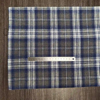 Colorful Plaid Flannel Fabric By The Yard | Polyester Cotton Comfy Flannelette Textile Cloth | Super Snuggle Fall Flannel Material