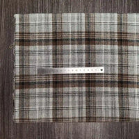 Colorful Plaid Flannel Fabric By The Yard | Polyester Cotton Comfy Flannelette Textile Cloth | Super Snuggle Fall Flannel Material