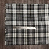 Colorful Plaid Flannel Fabric By The Yard | Polyester Cotton Comfy Flannelette Textile Cloth | Super Snuggle Fall Flannel Material