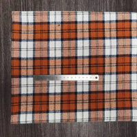 Colorful Plaid Flannel Fabric By The Yard | Polyester Cotton Comfy Flannelette Textile Cloth | Super Snuggle Fall Flannel Material