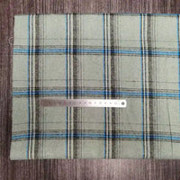 Colorful Plaid Flannel Fabric By The Yard | Polyester Cotton Comfy Flannelette Textile Cloth | Super Snuggle Fall Flannel Material