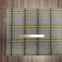 Colorful Plaid Flannel Fabric By The Yard | Polyester Cotton Comfy Flannelette Textile Cloth | Super Snuggle Fall Flannel Material