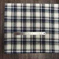 Colorful Plaid Flannel Fabric By The Yard | Polyester Cotton Comfy Flannelette Textile Cloth | Super Snuggle Fall Flannel Material