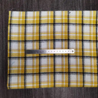 Colorful Plaid Flannel Fabric By The Yard | Polyester Cotton Comfy Flannelette Textile Cloth | Super Snuggle Fall Flannel Material