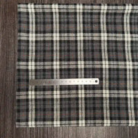 Colorful Plaid Flannel Fabric By The Yard | Polyester Cotton Comfy Flannelette Textile Cloth | Super Snuggle Fall Flannel Material