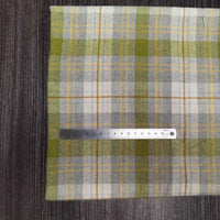 Colorful Plaid Flannel Fabric By The Yard | Polyester Cotton Comfy Flannelette Textile Cloth | Super Snuggle Fall Flannel Material