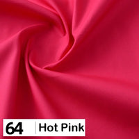 Cotton Poplin Fabric By The Yard | Lightweight Plain Poplin Material | Poplin Shirting Textile