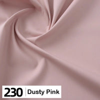 Cotton Poplin Fabric By The Yard | Lightweight Plain Poplin Material | Poplin Shirting Textile