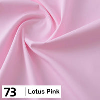 Cotton Poplin Fabric By The Yard | Lightweight Plain Poplin Material | Poplin Shirting Textile