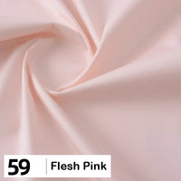 Cotton Poplin Fabric By The Yard | Lightweight Plain Poplin Material | Poplin Shirting Textile