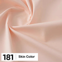 Cotton Poplin Fabric By The Yard | Lightweight Plain Poplin Material | Poplin Shirting Textile