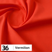 Cotton Poplin Fabric By The Yard | Lightweight Plain Poplin Material | Poplin Shirting Textile
