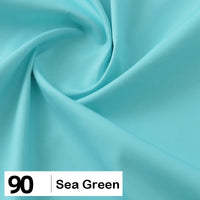 Cotton Poplin Fabric By The Yard | Lightweight Plain Poplin Material | Poplin Shirting Textile