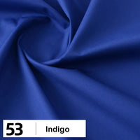 Cotton Poplin Fabric By The Yard | Lightweight Plain Poplin Material | Poplin Shirting Textile