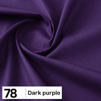 Cotton Poplin Fabric By The Yard | Lightweight Plain Poplin Material | Poplin Shirting Textile