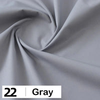 Cotton Poplin Fabric By The Yard | Lightweight Plain Poplin Material | Poplin Shirting Textile
