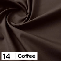 Cotton Poplin Fabric By The Yard | Lightweight Plain Poplin Material | Poplin Shirting Textile