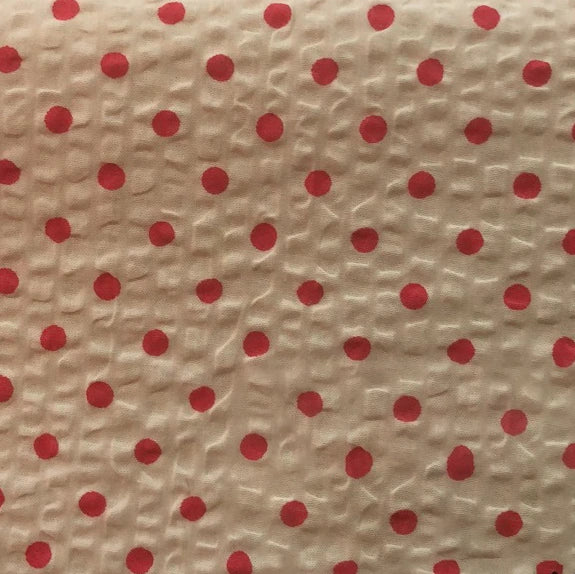 dotsprintedseersuckerfabric