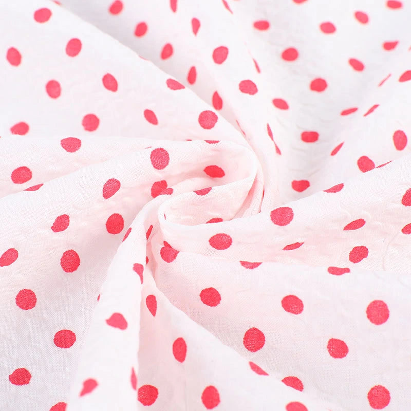 dotsprintedseersuckerfabric