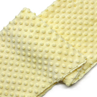 Dotted Minky Fabric By The Yard | Multicolor 3D Polka Dot Minky Material | Soft Mochi Minky For DIY Craft Sewing
