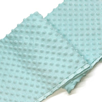 Dotted Minky Fabric By The Yard | Multicolor 3D Polka Dot Minky Material | Soft Mochi Minky For DIY Craft Sewing