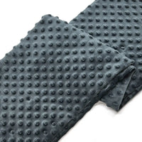Dotted Minky Fabric By The Yard | Multicolor 3D Polka Dot Minky Material | Soft Mochi Minky For DIY Craft Sewing