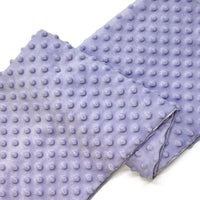 Dotted Minky Fabric By The Yard | Multicolor 3D Polka Dot Minky Material | Soft Mochi Minky For DIY Craft Sewing
