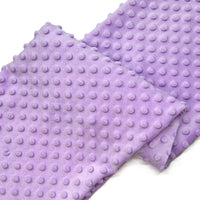 Dotted Minky Fabric By The Yard | Multicolor 3D Polka Dot Minky Material | Soft Mochi Minky For DIY Craft Sewing