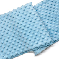 Dotted Minky Fabric By The Yard | Multicolor 3D Polka Dot Minky Material | Soft Mochi Minky For DIY Craft Sewing
