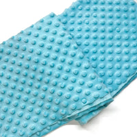 Dotted Minky Fabric By The Yard | Multicolor 3D Polka Dot Minky Material | Soft Mochi Minky For DIY Craft Sewing