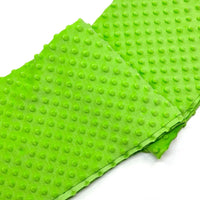 Dotted Minky Fabric By The Yard | Multicolor 3D Polka Dot Minky Material | Soft Mochi Minky For DIY Craft Sewing