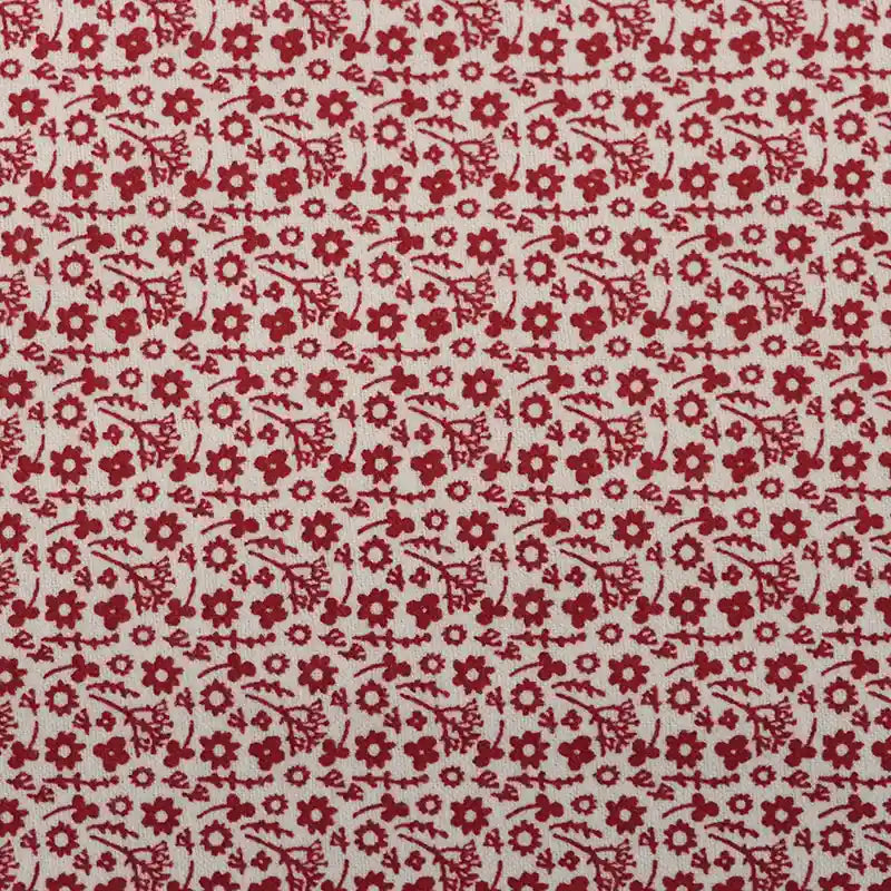 Floral Cotton Flannel Fabric By The Yard | Colorful Printed Fall Flannel Fabric Material | Dresses Clothes Sewing Craft Textile Cloth