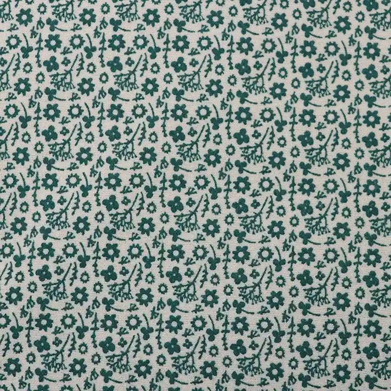 Floral Cotton Flannel Fabric By The Yard | Colorful Printed Fall Flannel Fabric Material | Dresses Clothes Sewing Craft Textile Cloth