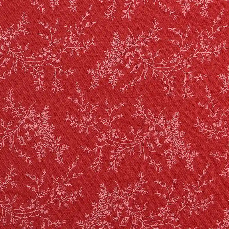 Floral Cotton Flannel Fabric By The Yard | Colorful Printed Fall Flannel Fabric Material | Dresses Clothes Sewing Craft Textile Cloth
